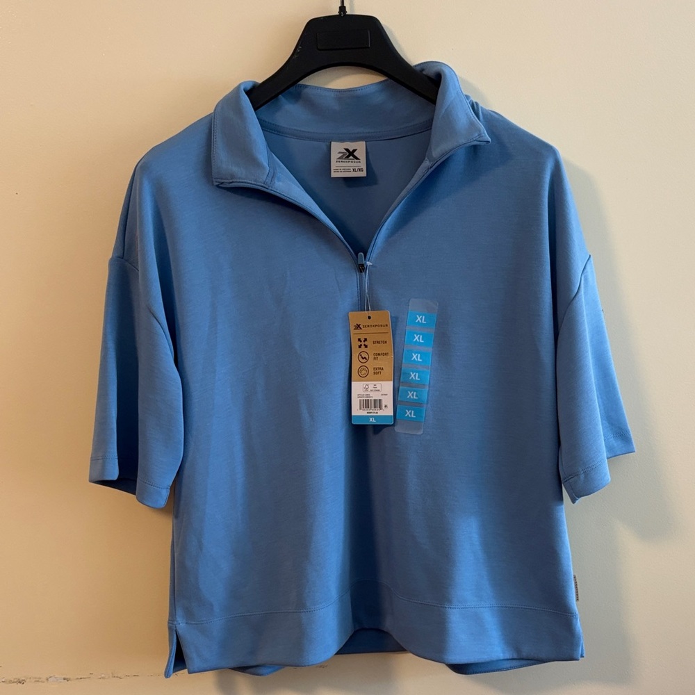 ZeroXposur Blue Women's Blouse